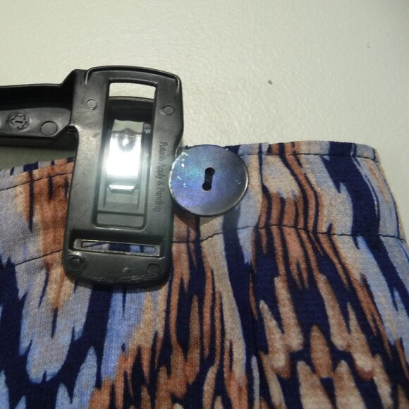 NIC+ZOE FAUX WRAP SKIRT LARGE - Picture 6 of 12